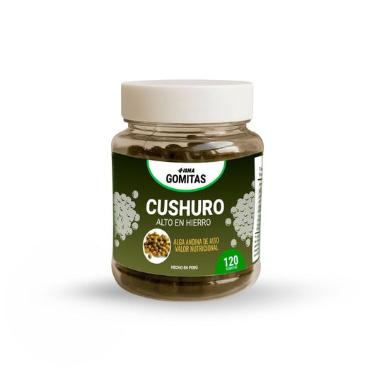 Gomitas de CUSHURO (Algas andinas) Alto en hierro