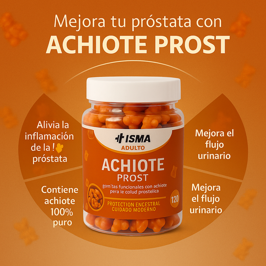 Gomitas de Achiote para la próstata