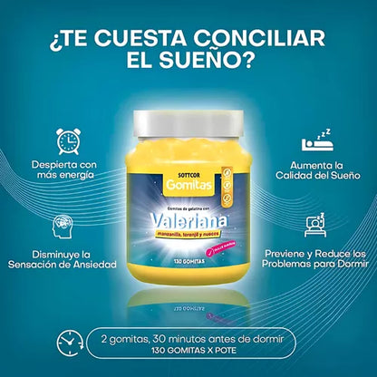 Gomitas naturales para el sueño