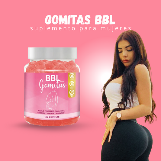 Gomitas BBL suplemento para mujeres