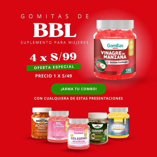 Gomitas naturales para bajar de peso